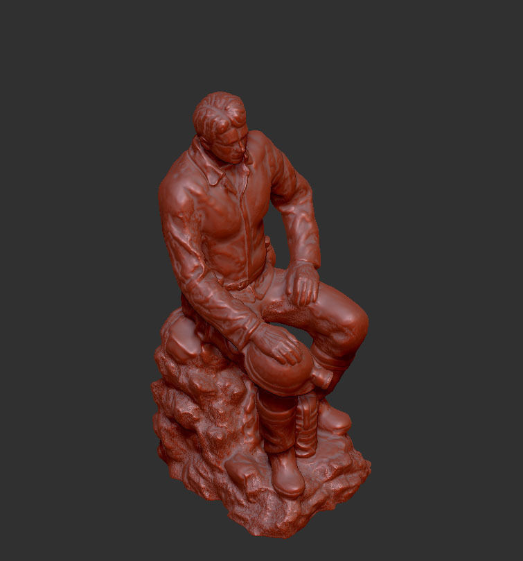 miner whith shss 3D print model_5