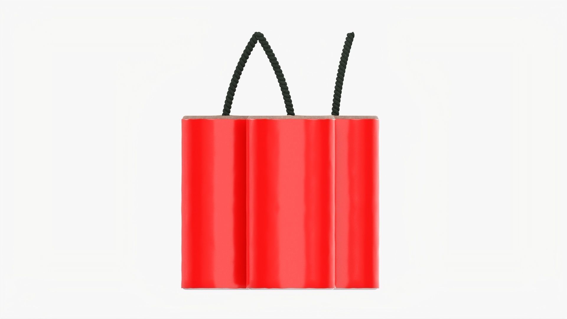 Firecracker fireworks 01 3D model_3