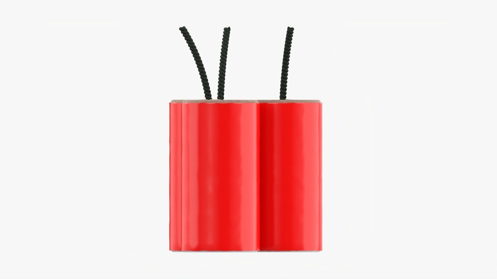 Firecracker fireworks 01 3D model_4