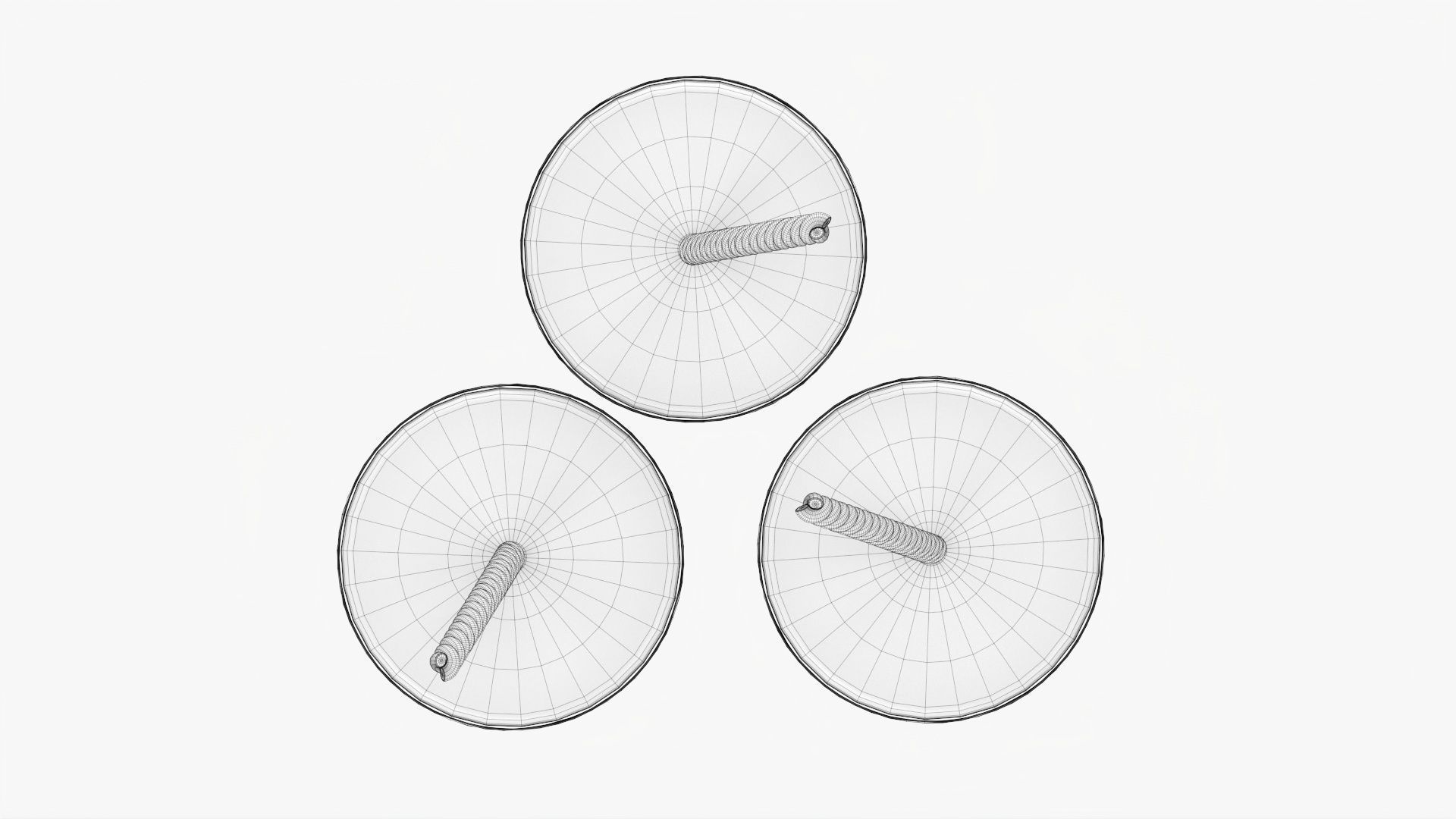 Firecracker fireworks 01 3D model_11