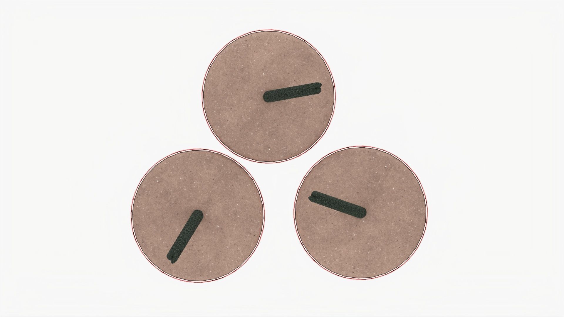 Firecracker fireworks 01 3D model_5