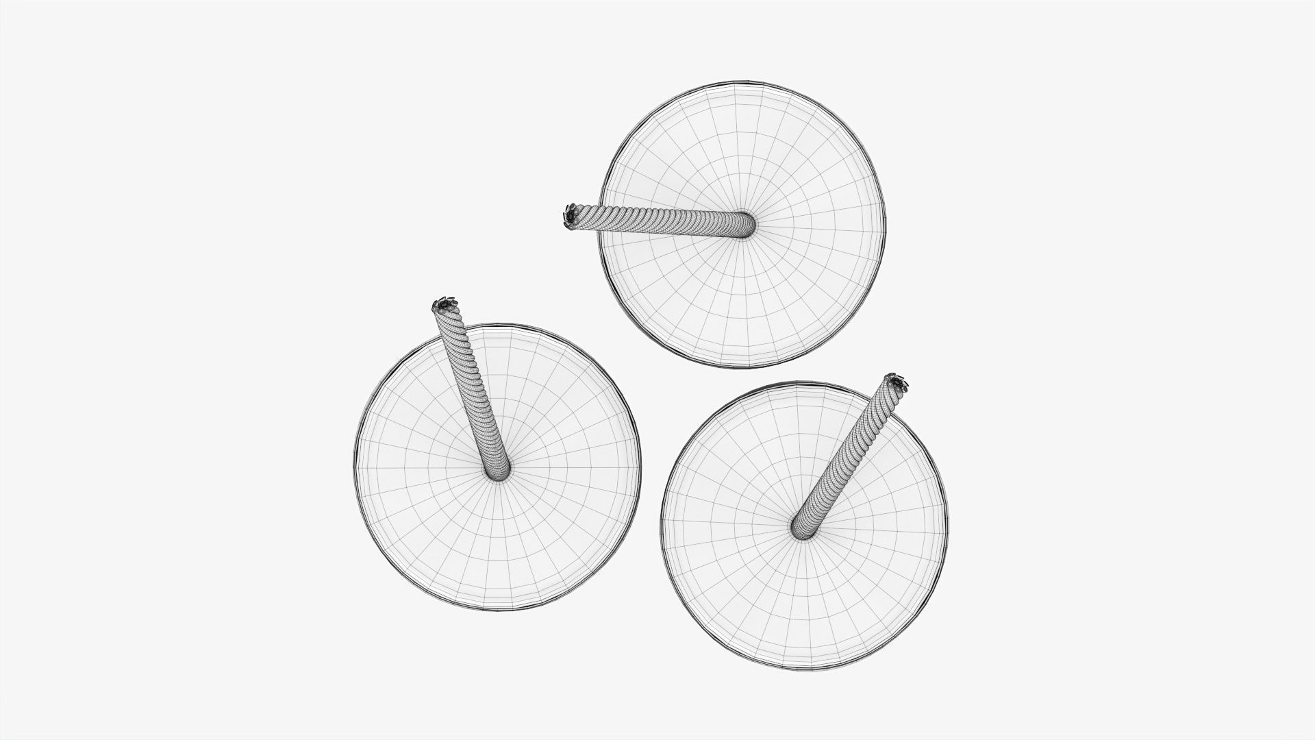 Firecracker fireworks 03 3D model_11