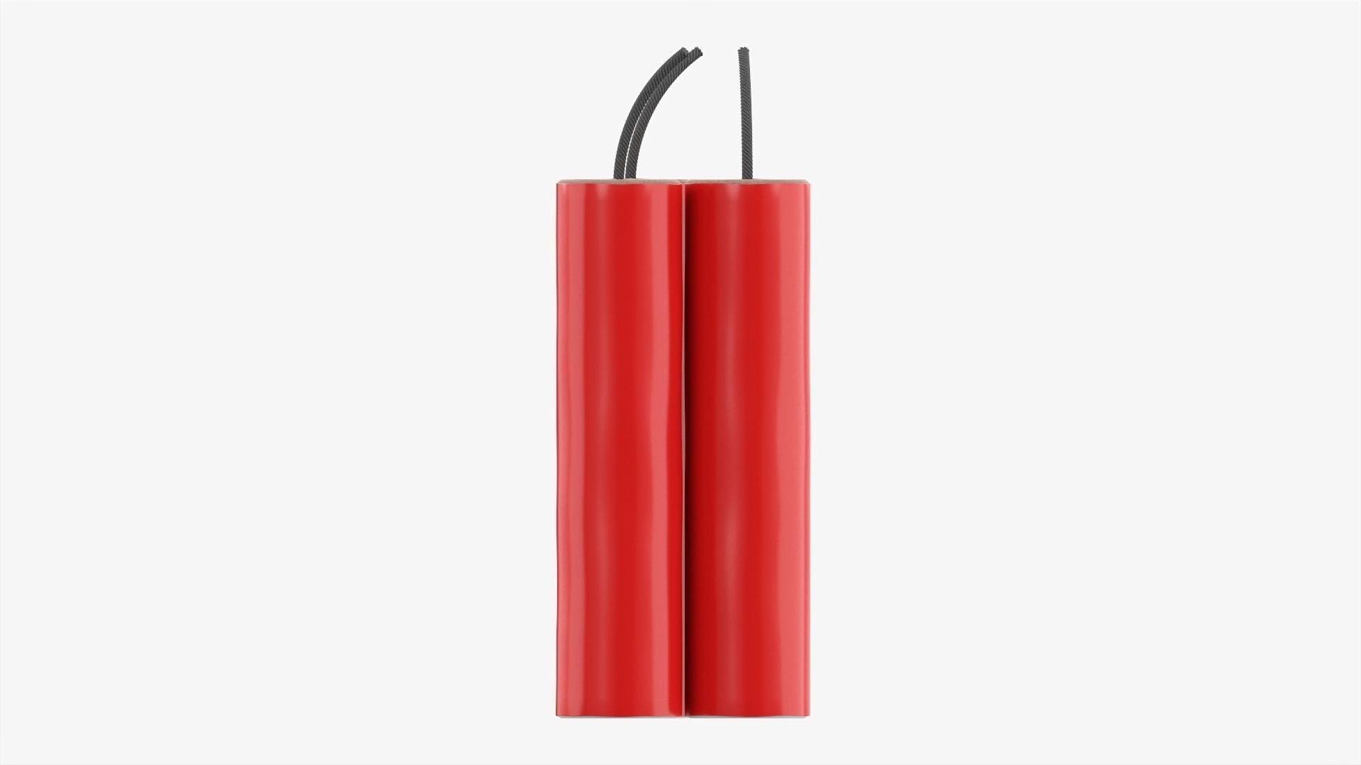 Firecracker fireworks 03 3D model_4