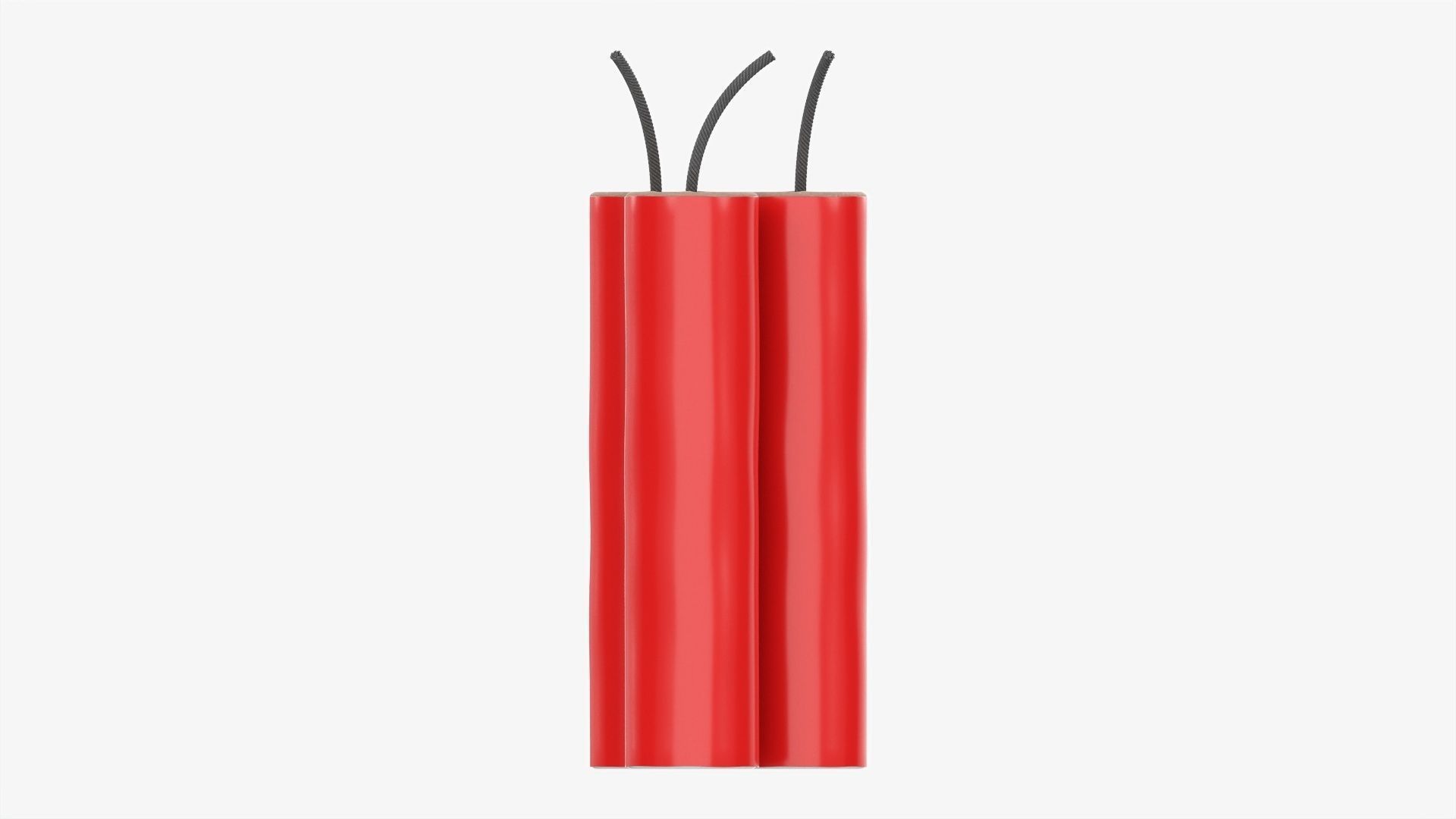 Firecracker fireworks 03 3D model_3