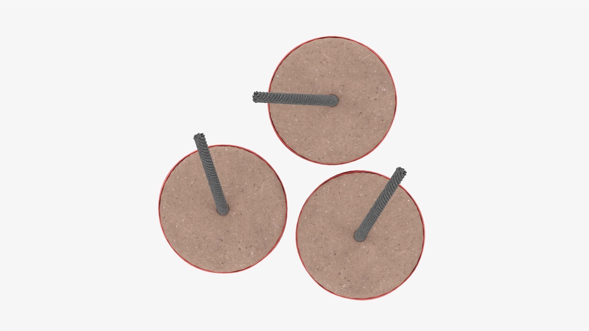 Firecracker fireworks 03 3D model_5