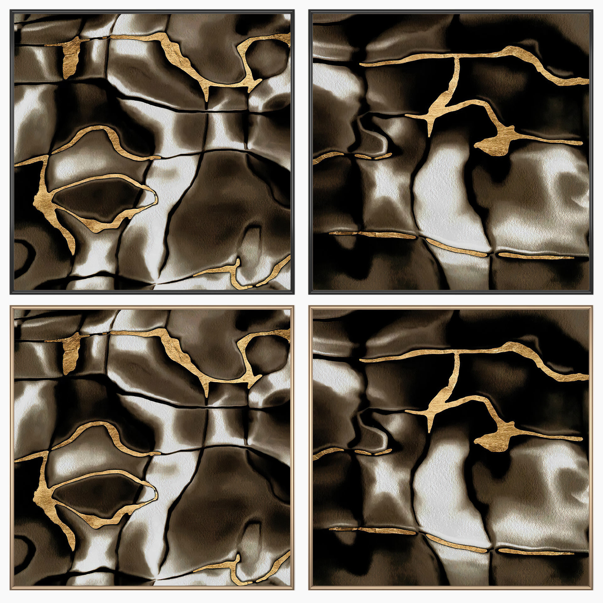 Wall Art Set 3667 3D model_1