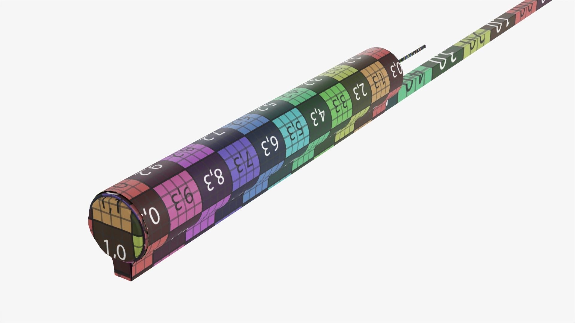 Rocket fireworks 04 3D model_11