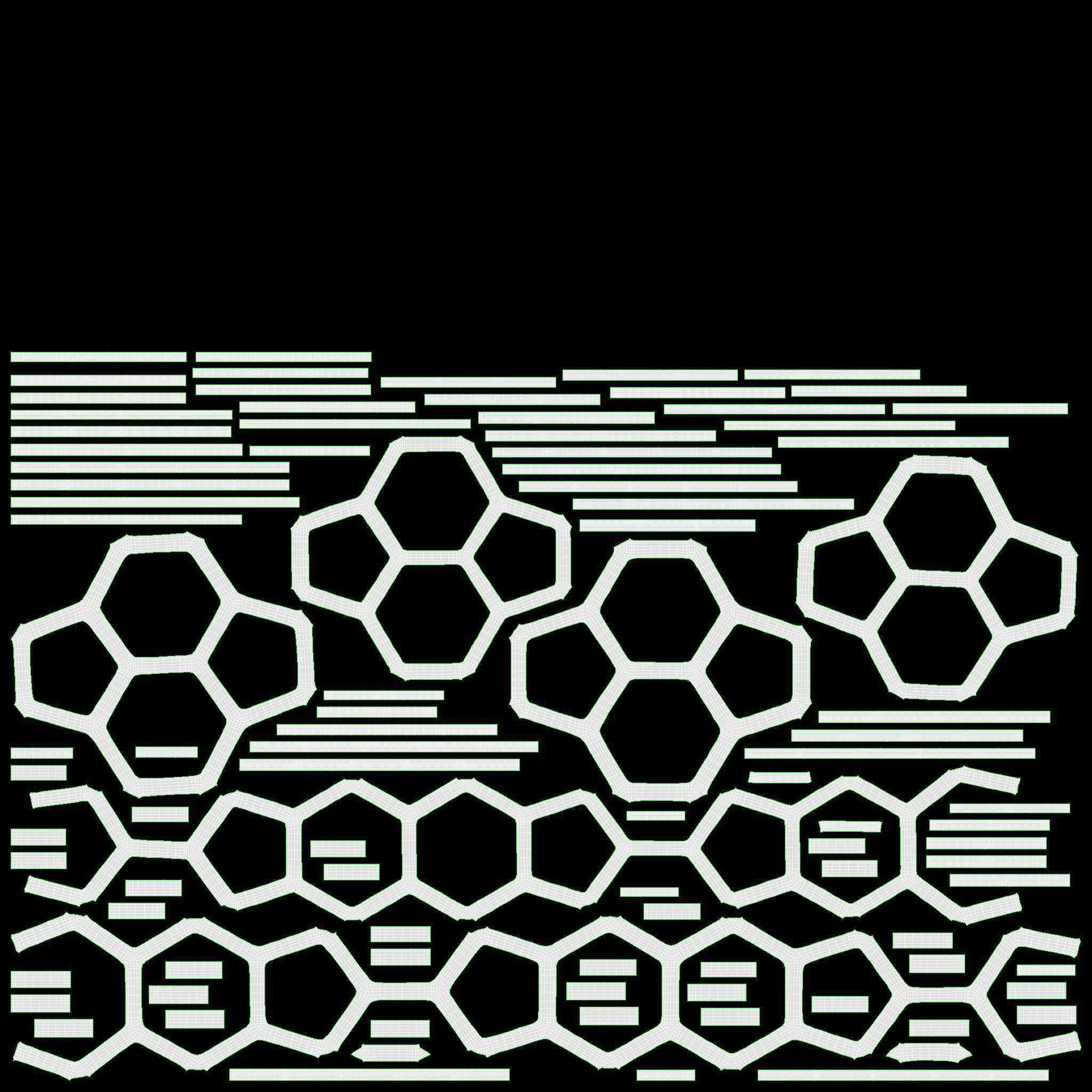 Lattice sphere 3D model_8