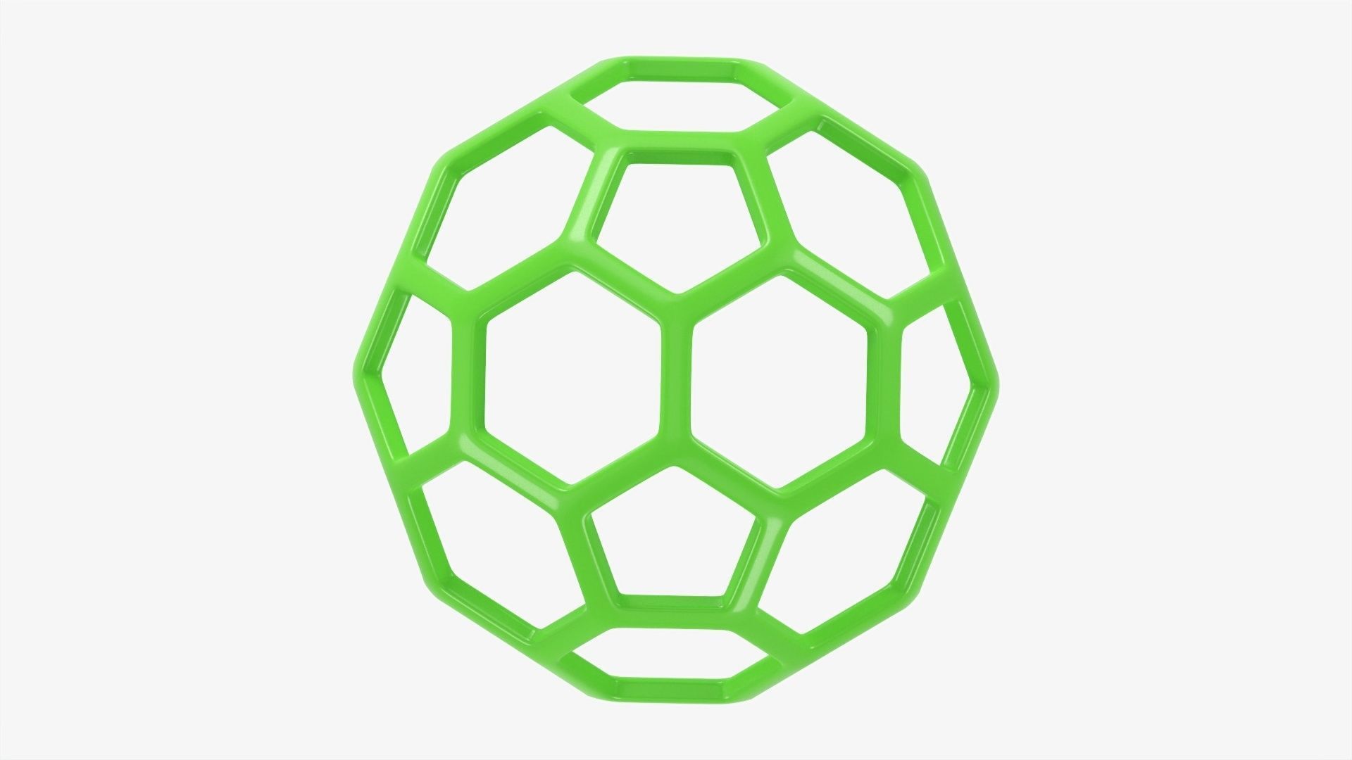 Lattice sphere 3D model_5