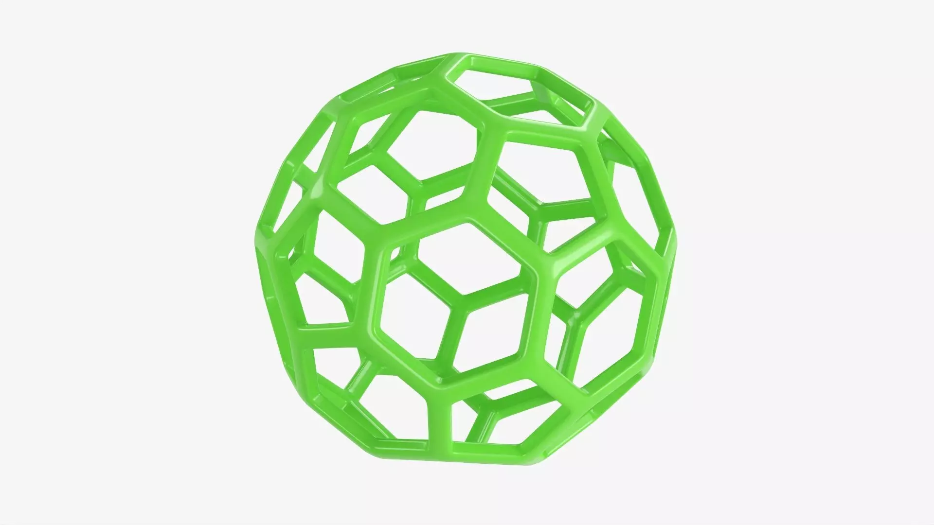 Lattice sphere 3D model_0