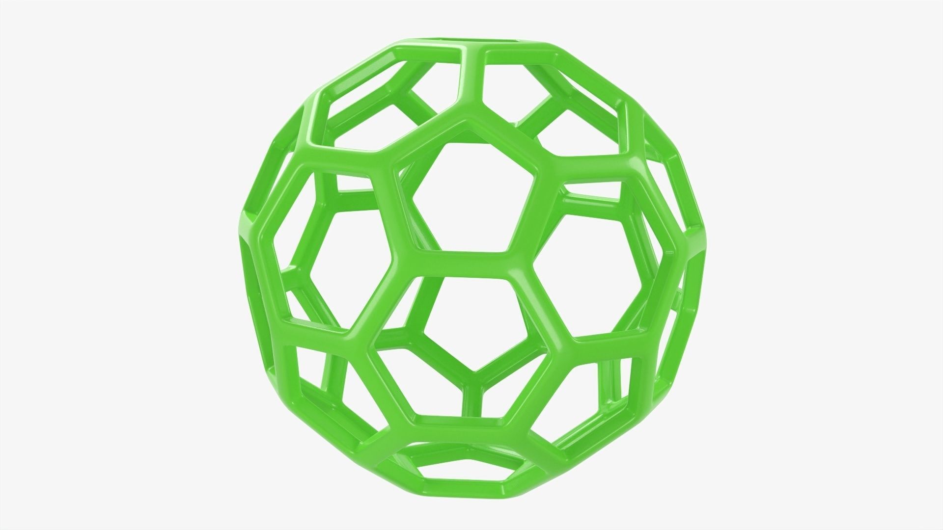 Lattice sphere 3D model_1