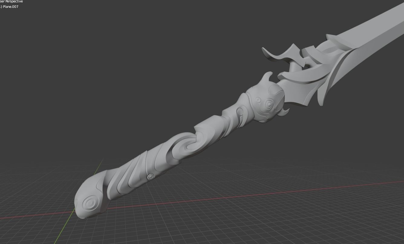 DmC Devil May Cry Dante Sword Rebellion 3D print model_3