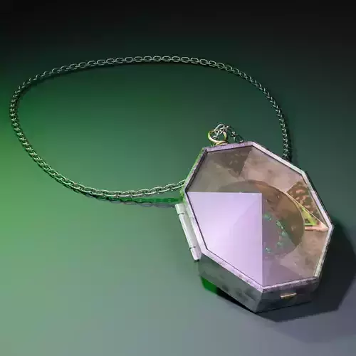 Slytherin locket horcrux 3D model