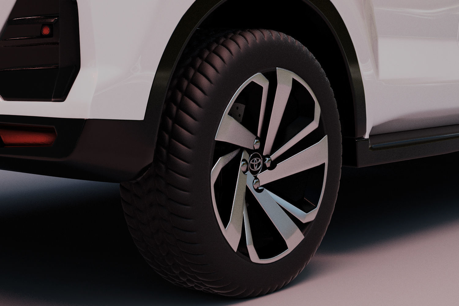 Toyota Raize  with interior  3D model_8