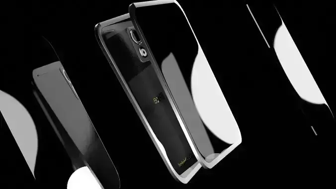 Phone 3D Model Design - PIXE Ae Phone Free 3D model