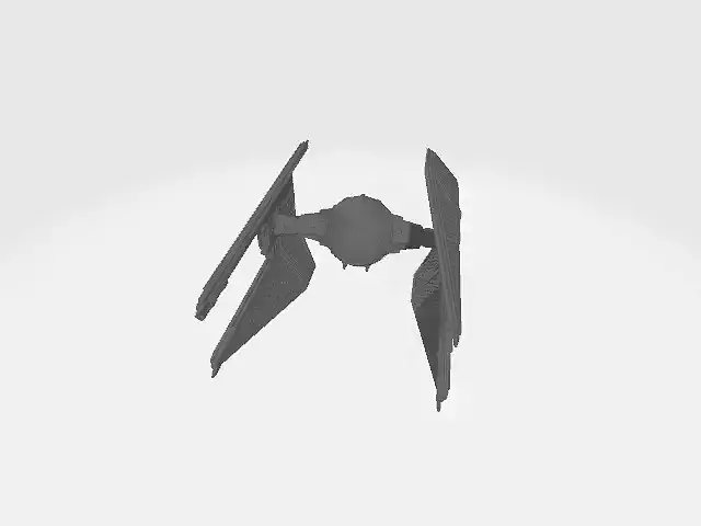 Star Wars TIE-Fighter Space for 3D printing