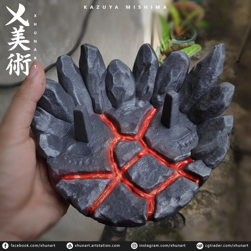 Kazuya Mishima STL 3D print model_14