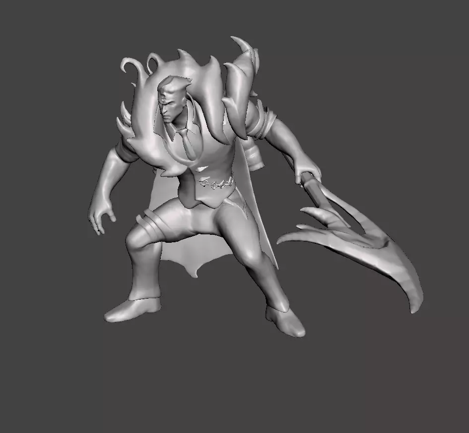 Crime City Nightmare Darius 3D Model 3D print model_0