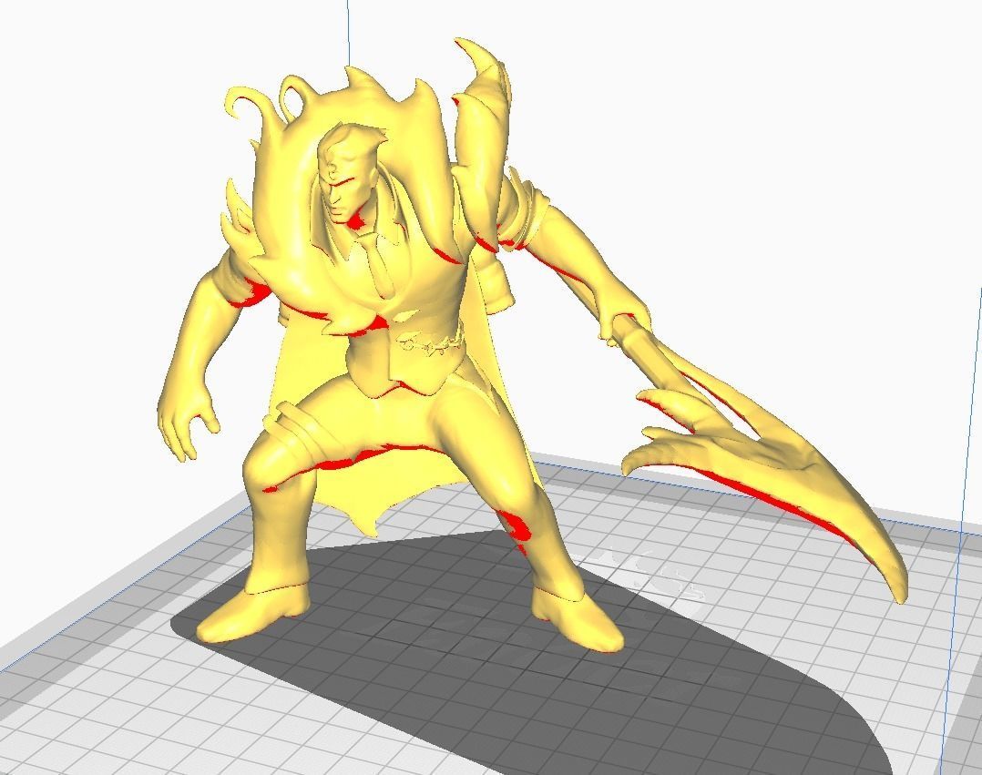 Crime City Nightmare Darius 3D Model 3D print model_1