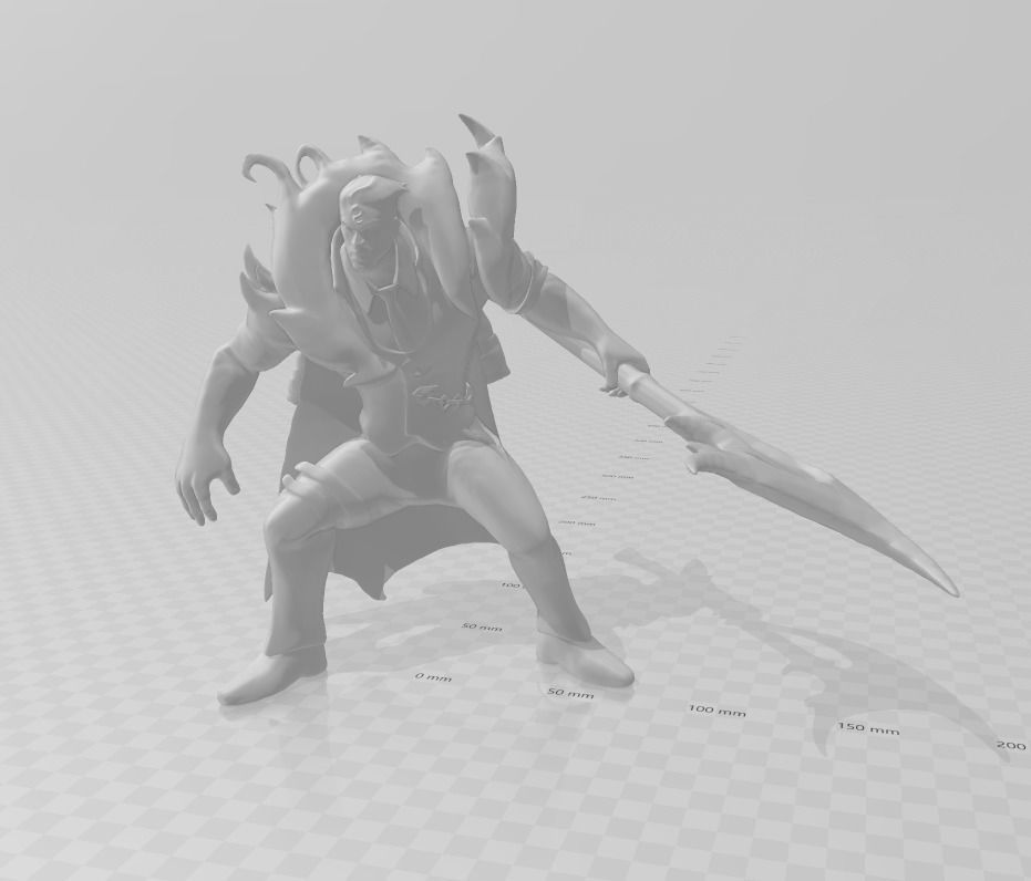 Crime City Nightmare Darius 3D Model 3D print model_2