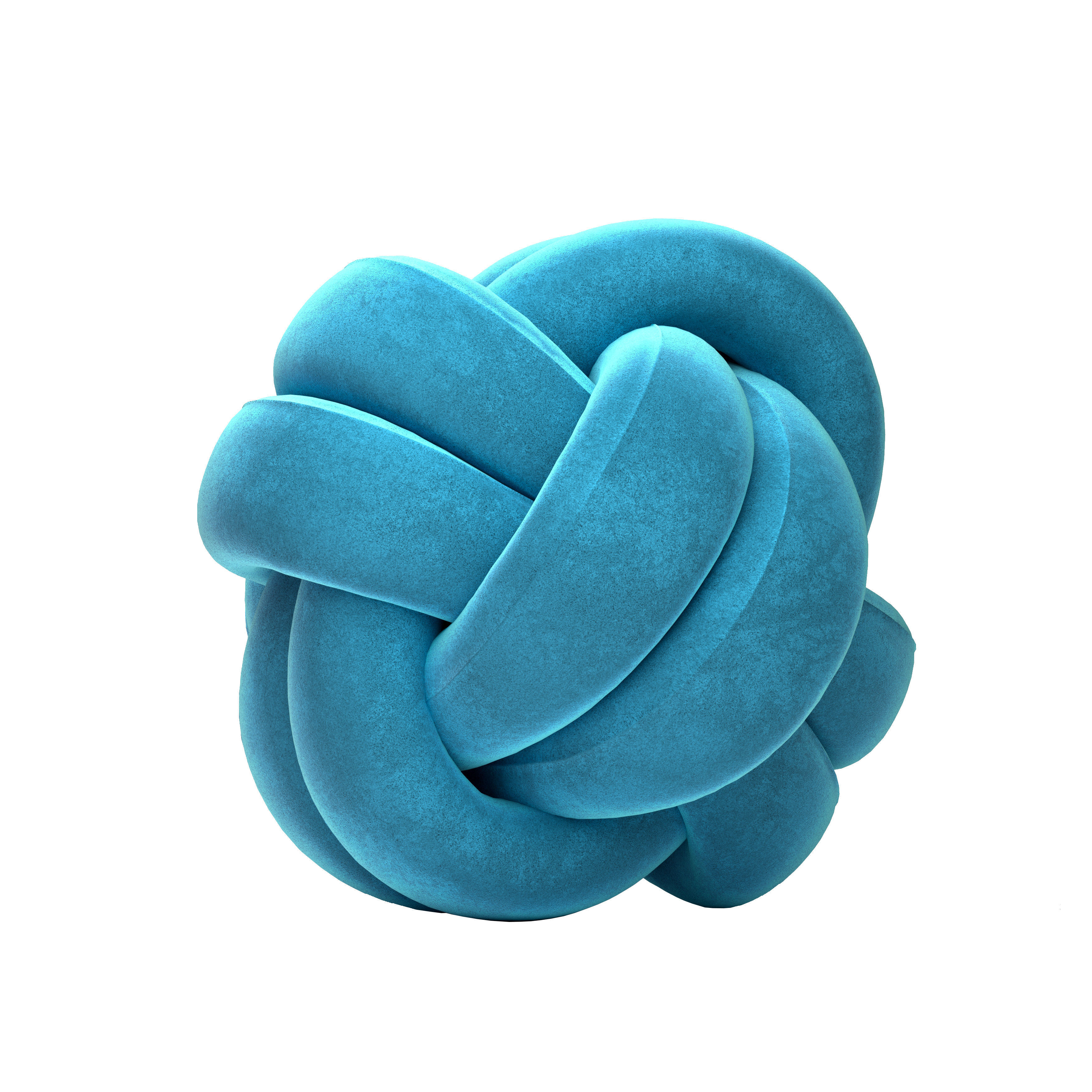 pillows SOFT REST KNOT PILLOW WITH PILLOW CORE CUSHION 3D model_2