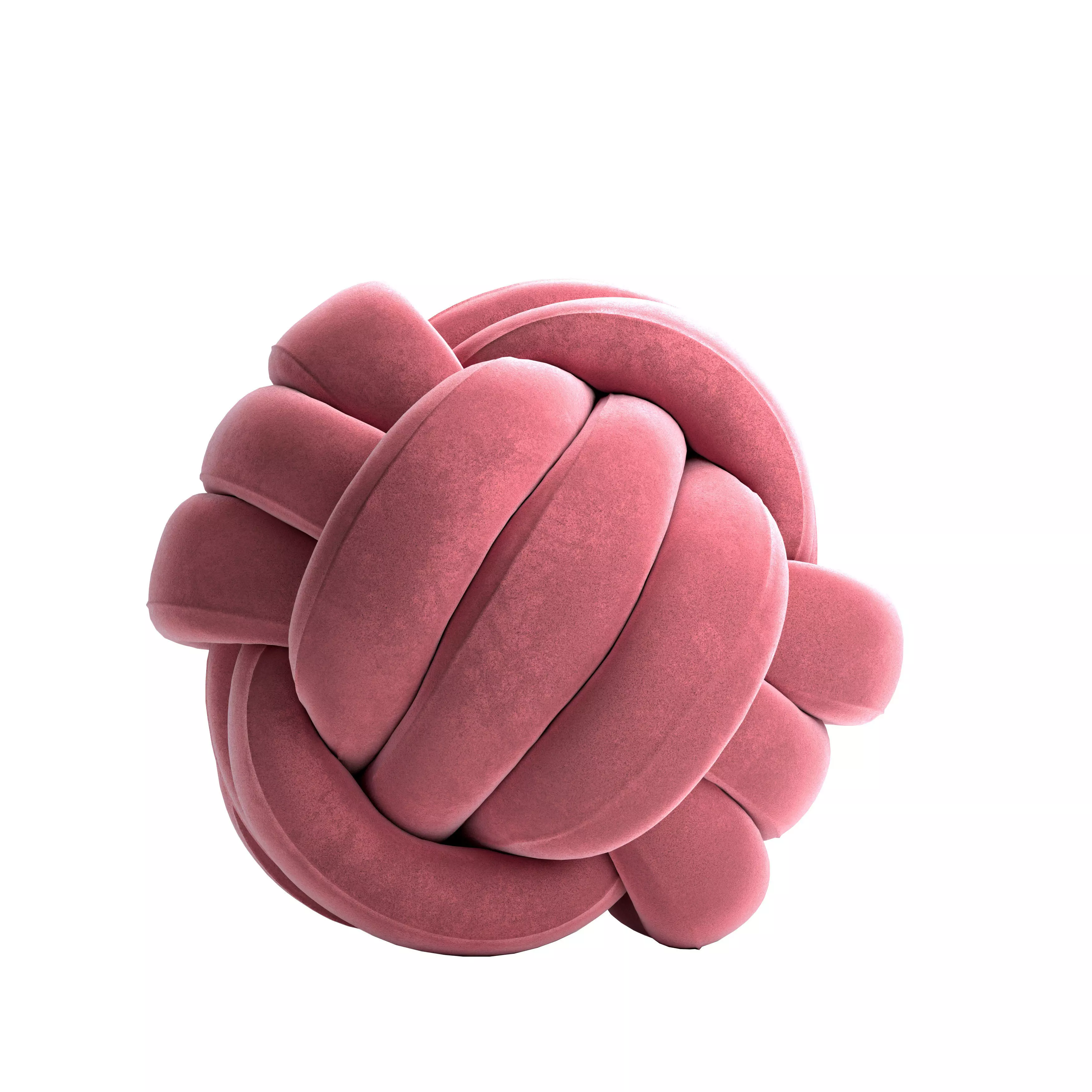 pillows SOFT REST KNOT PILLOW WITH PILLOW CORE CUSHION 3D model_0