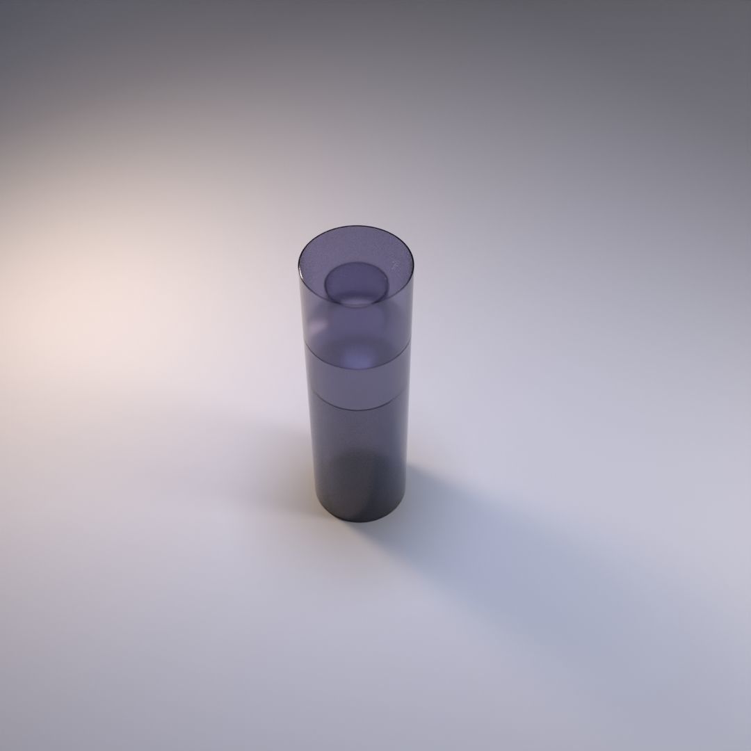 water bottle Free low-poly 3D model_2