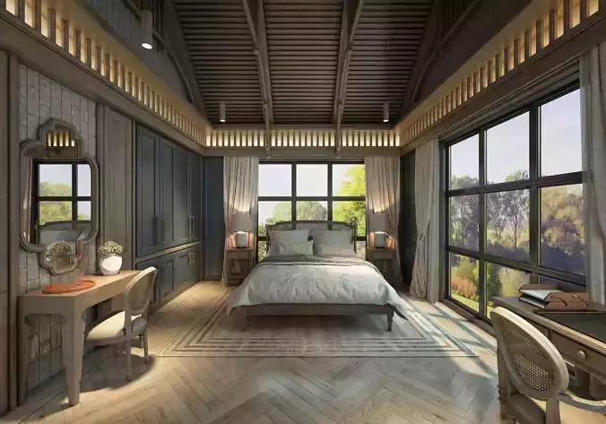 LDK Bedroom Interior 