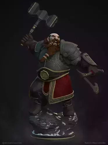 Ulgrim Shieldbreaker Statue