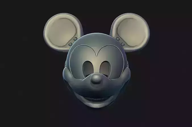  Mickey Mouse mask headgear 3D print model