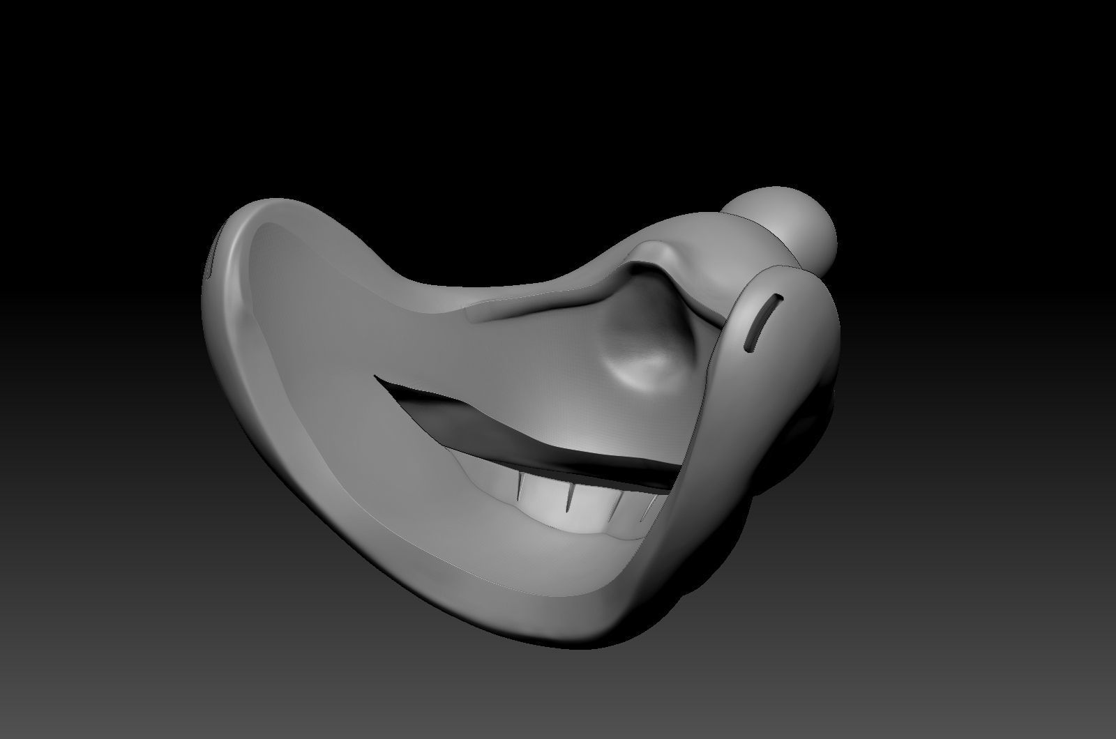 Mickey Mouse mask headgear 3D print model_19