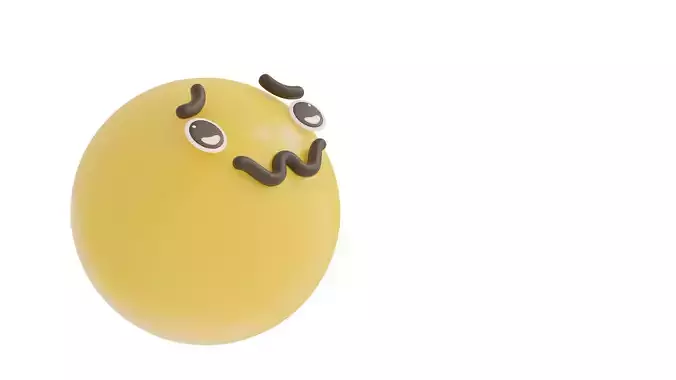 stupid emoji 3D model