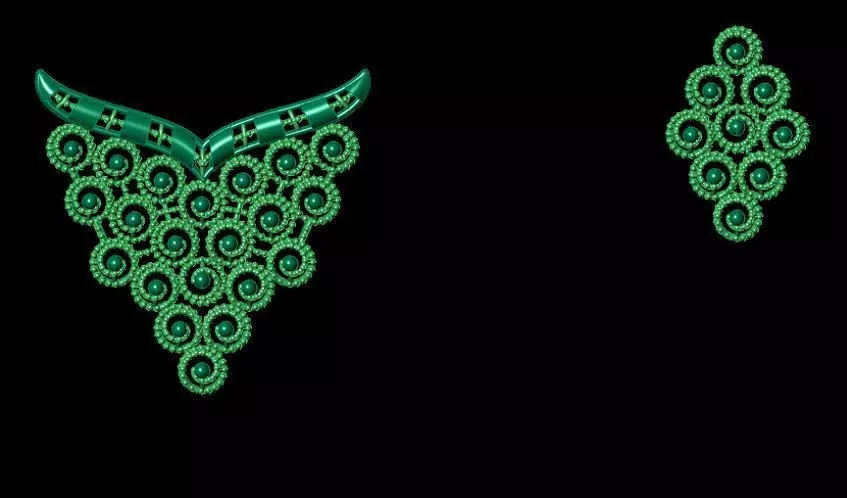 Mini Necklace 15 3D print model_0