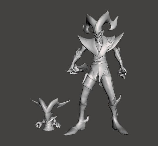 Crime City Nightmare Shaco 3D Model 3D print model