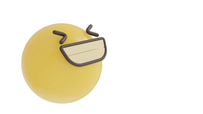 thankful emoji 3D model