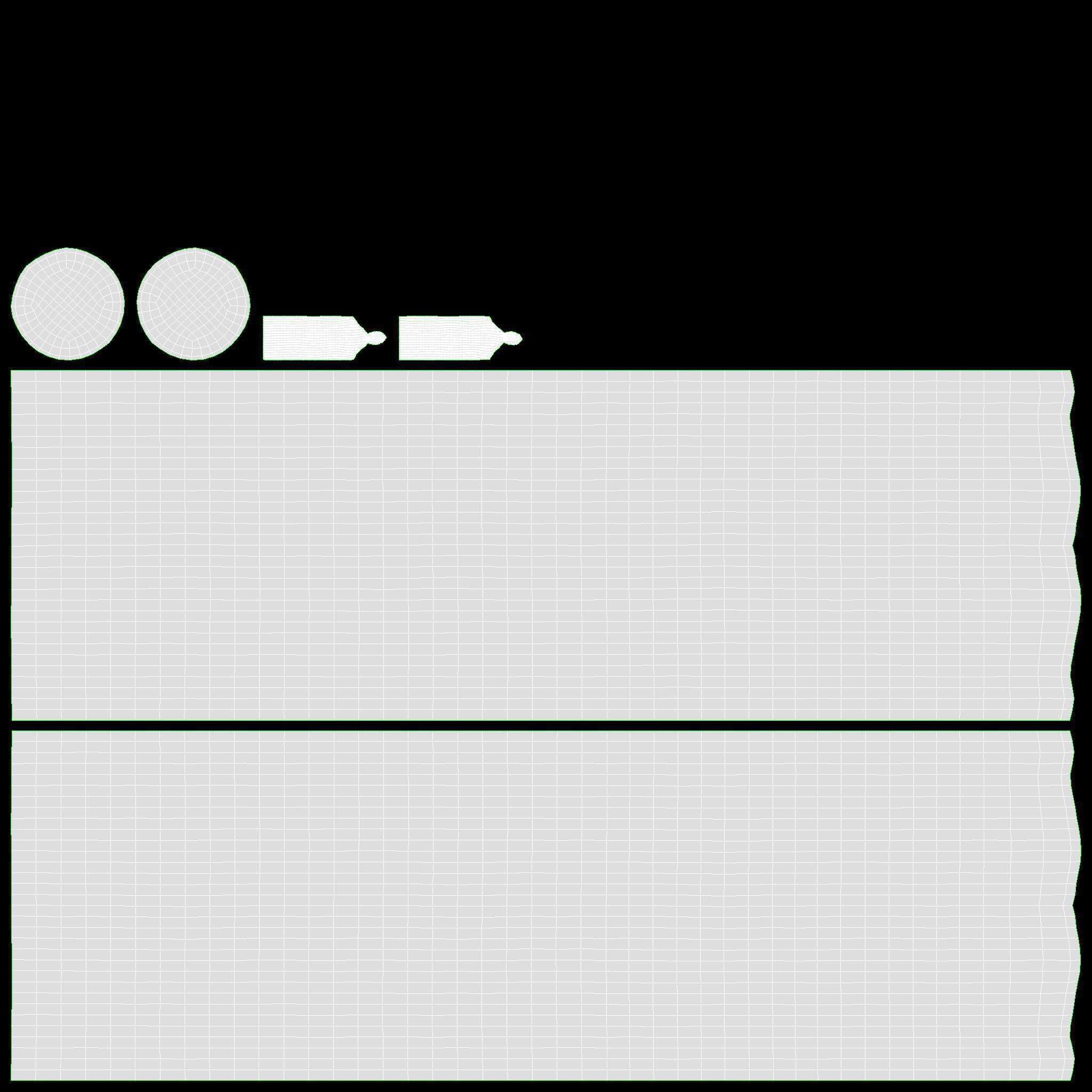 Candlestick with candles antique 03 3D model_13