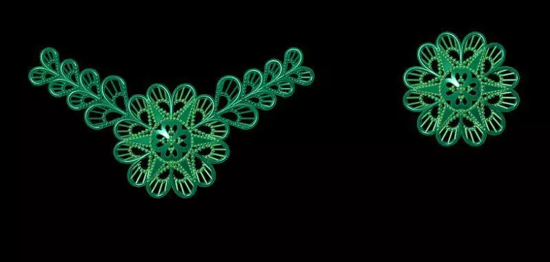 Mini Necklace 17 3D print model_0