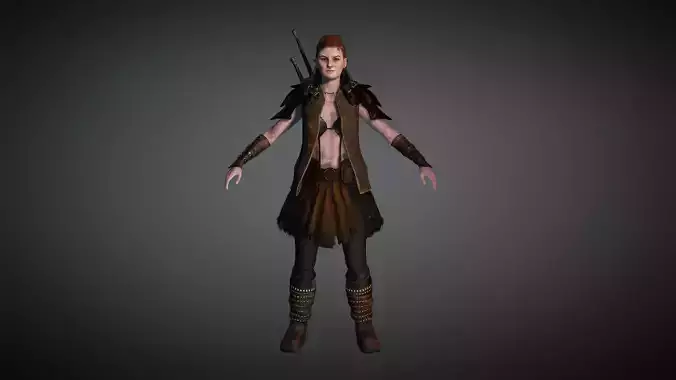 AAA Fantasy Female Character 04