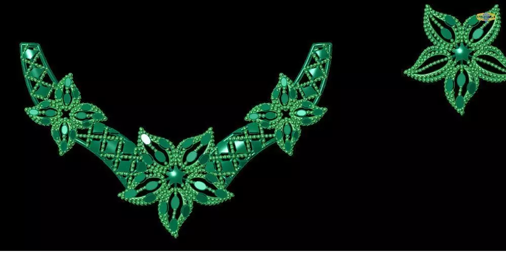 Mini Necklace 19 3D print model_0