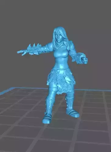 Fantasy Football Female Blitzer 04