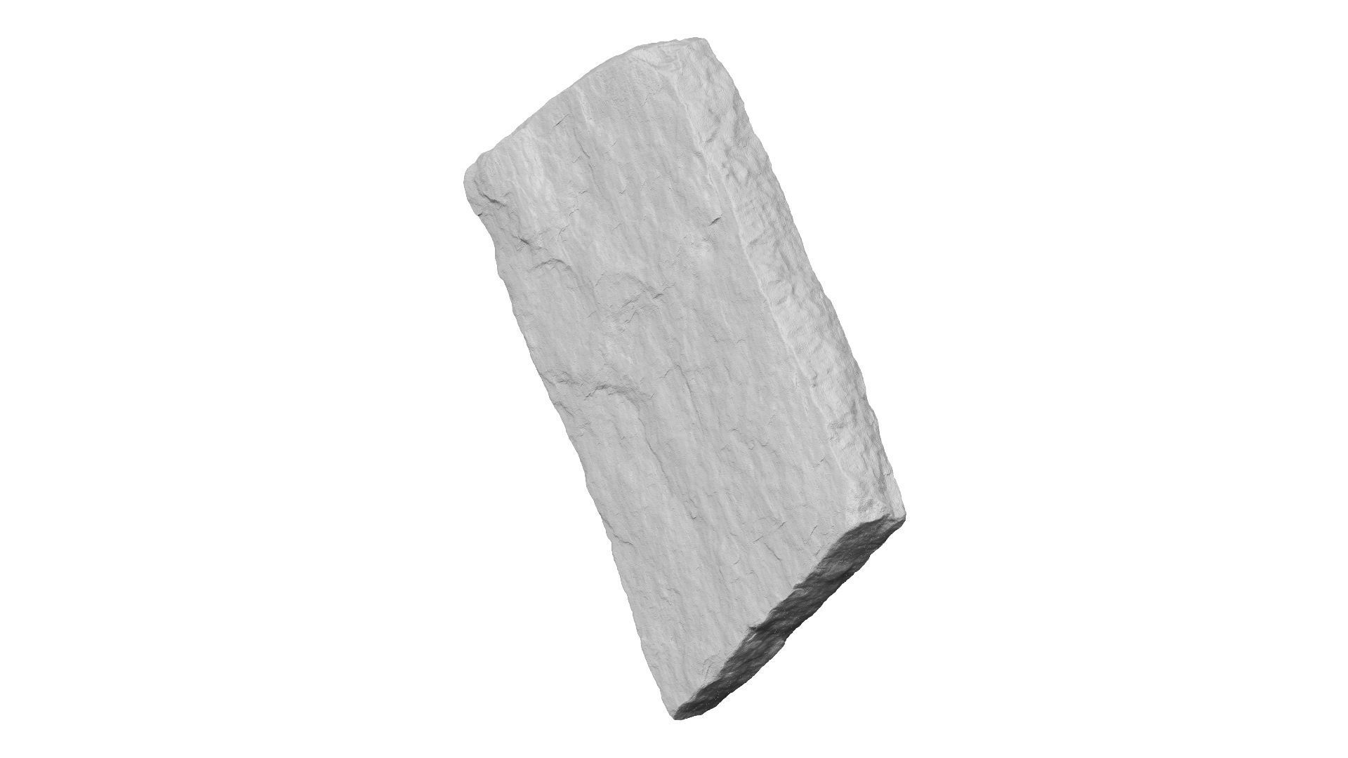 Natural Building Stone Raw Scanned 3D model_11