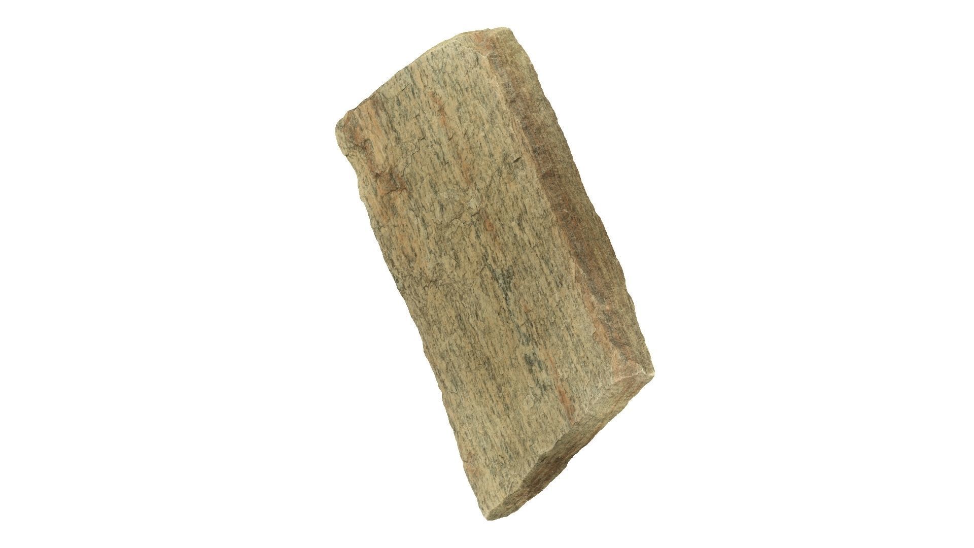 Natural Building Stone Raw Scanned 3D model_4