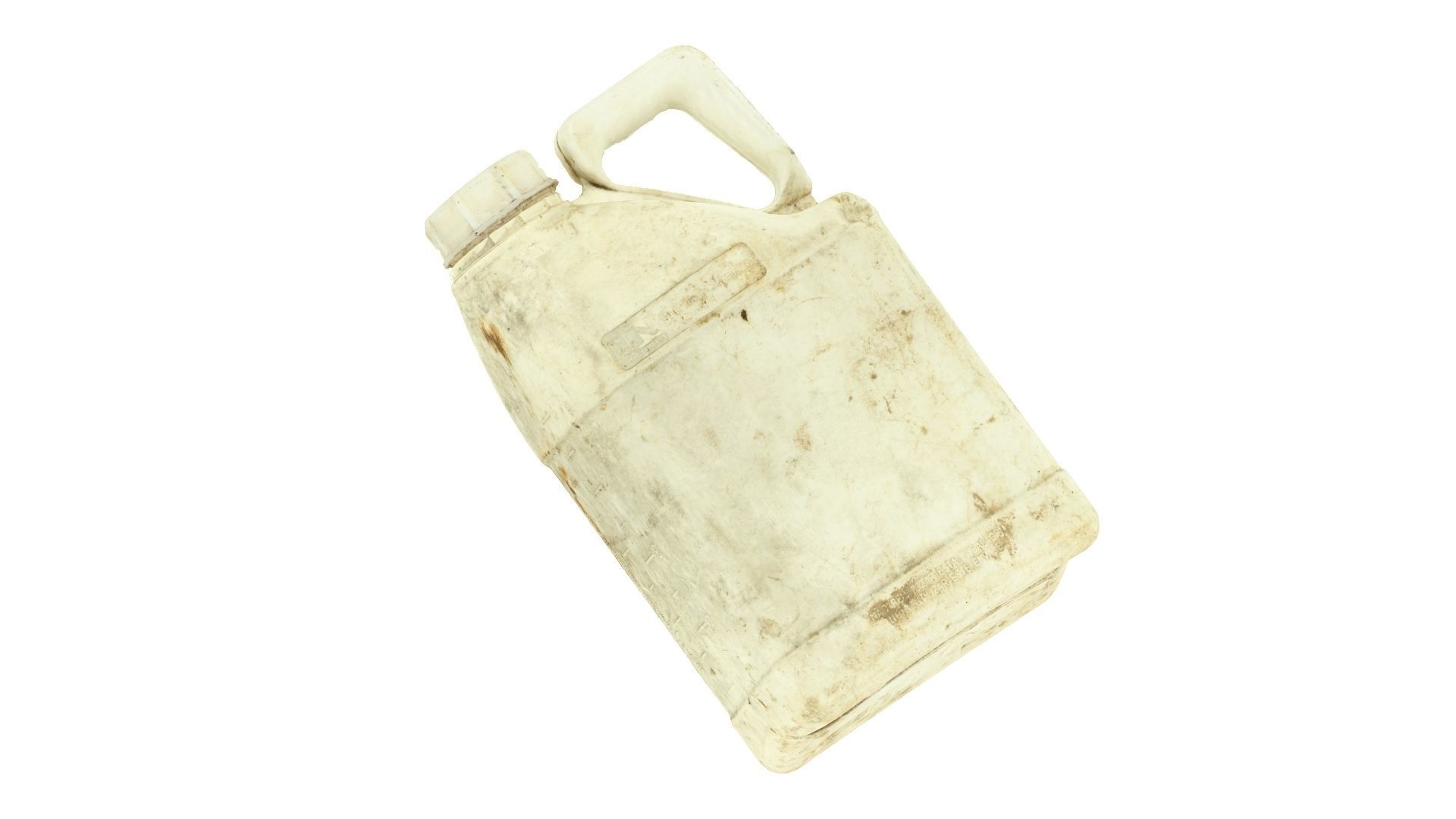 Dirty Plastic Gallon Raw 3D Scan 3D model_5