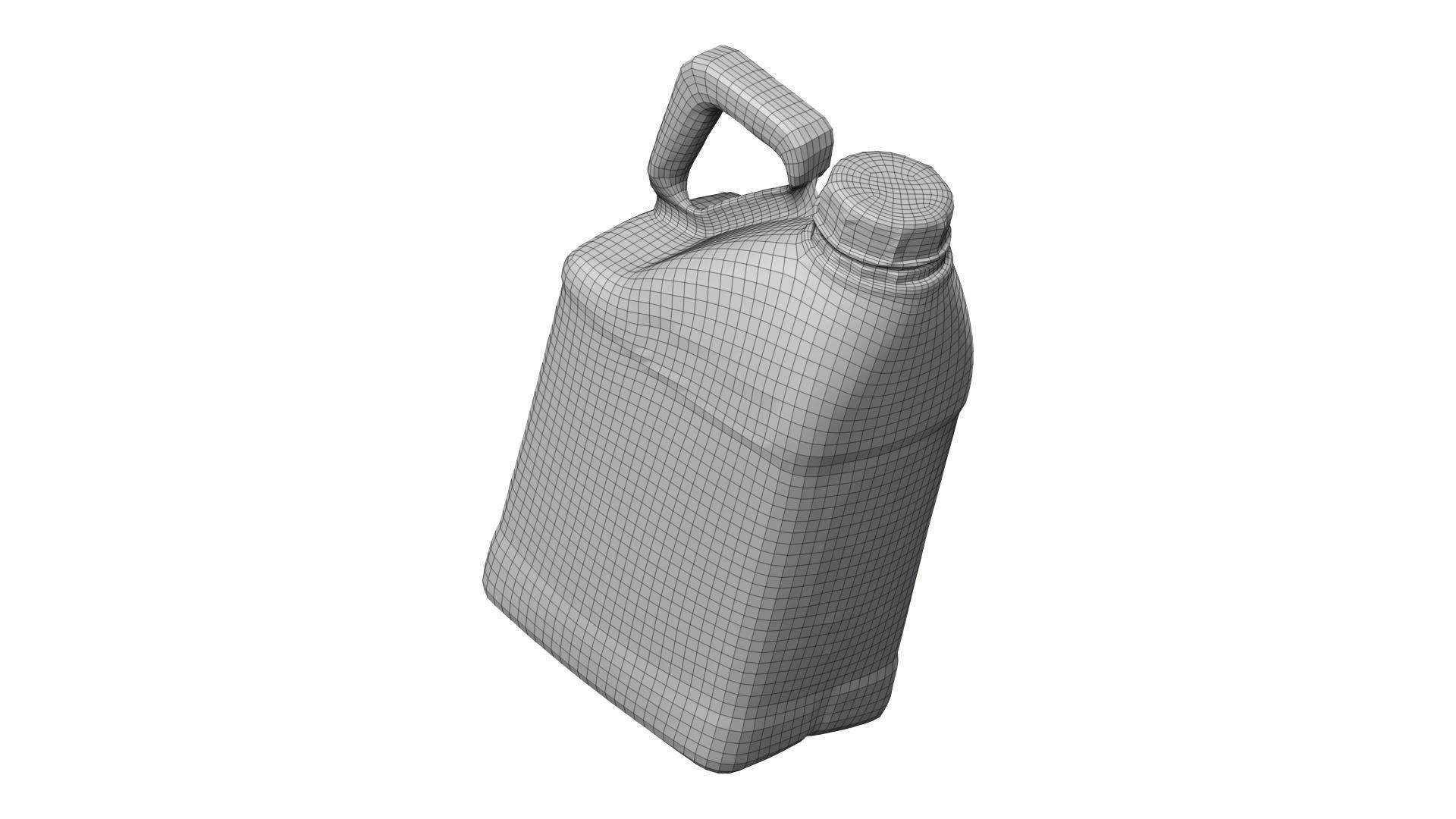 Dirty Plastic Gallon Raw 3D Scan 3D model_7
