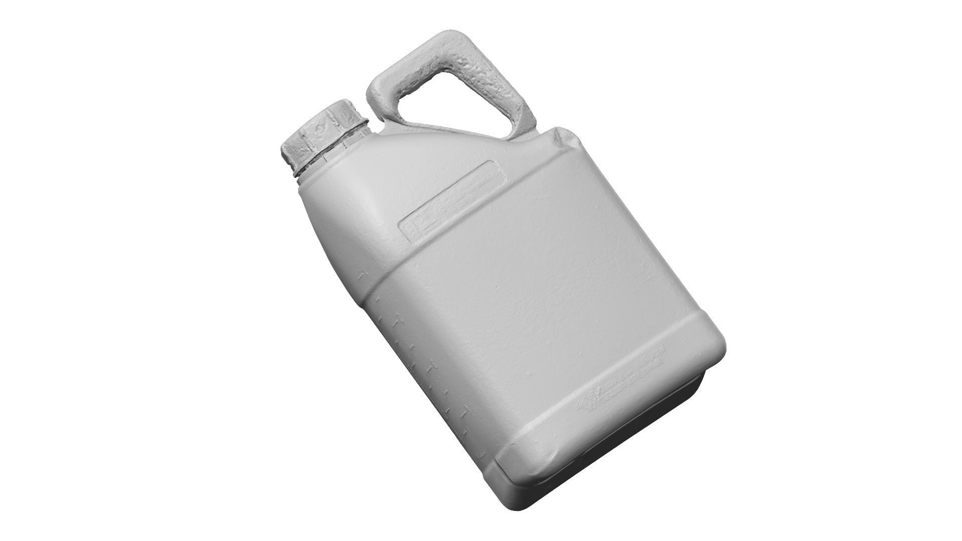 Dirty Plastic Gallon Raw 3D Scan 3D model_12
