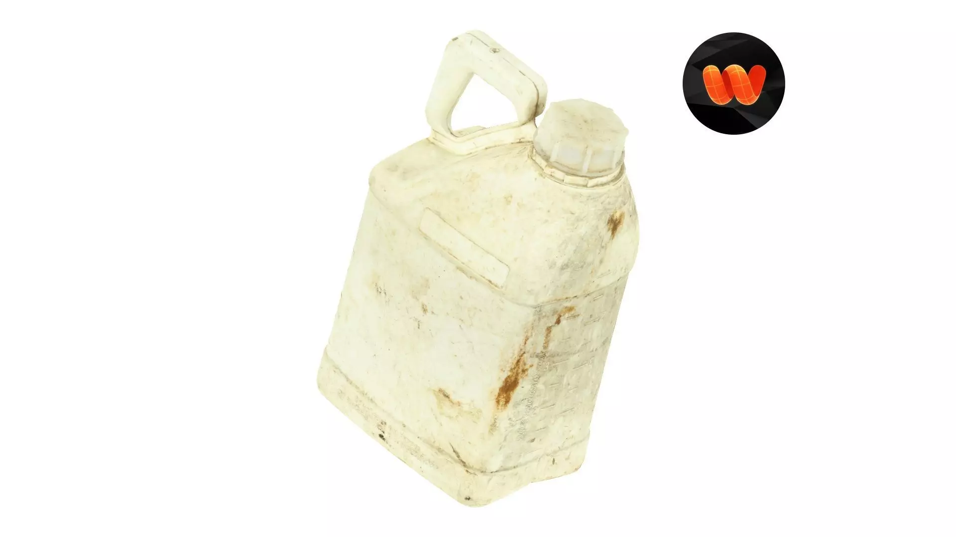 Dirty Plastic Gallon Raw 3D Scan 3D model_0