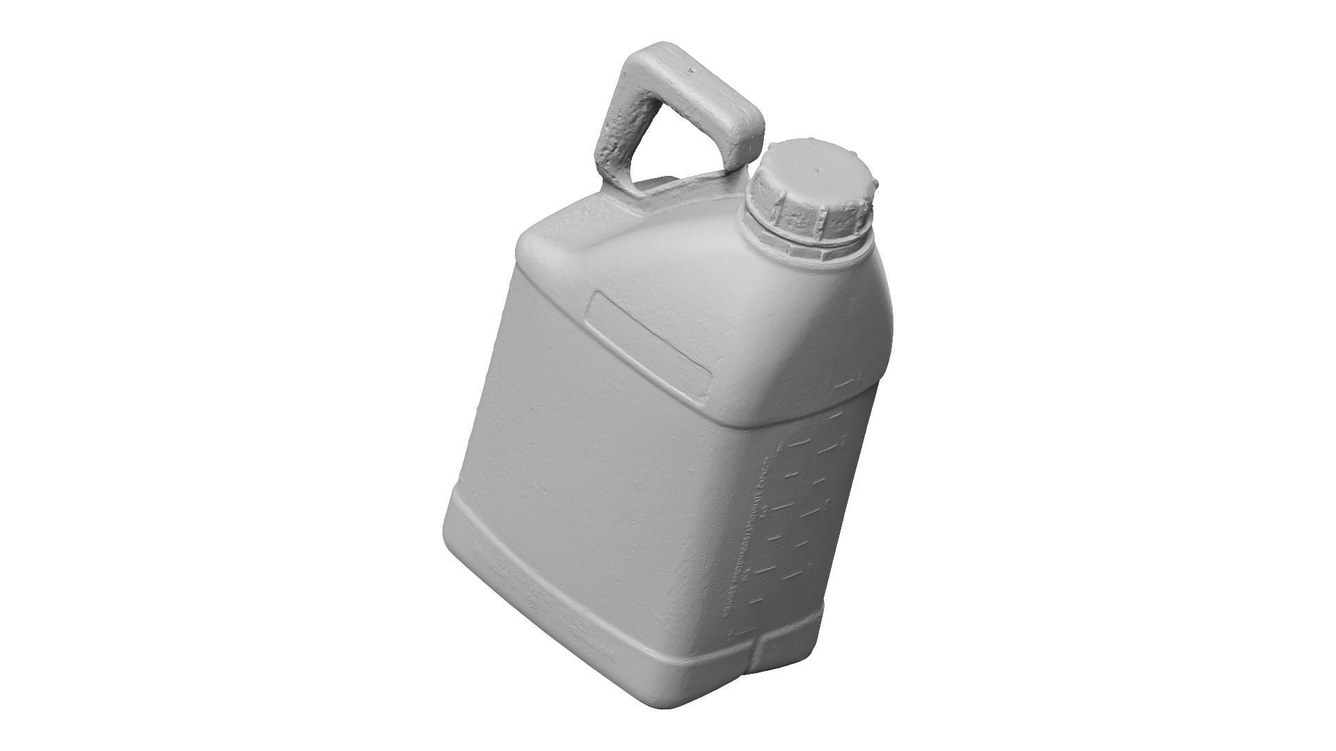 Dirty Plastic Gallon Raw 3D Scan 3D model_1