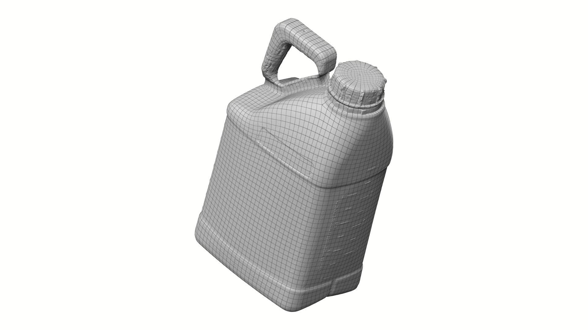 Dirty Plastic Gallon Raw 3D Scan 3D model_8
