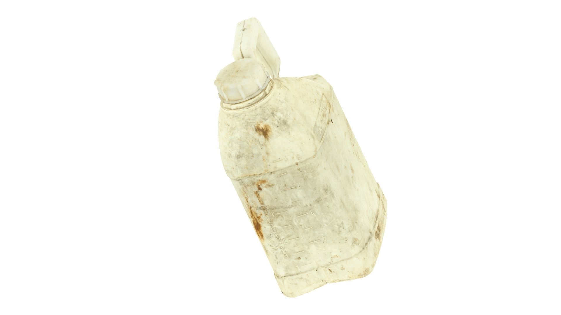 Dirty Plastic Gallon Raw 3D Scan 3D model_6