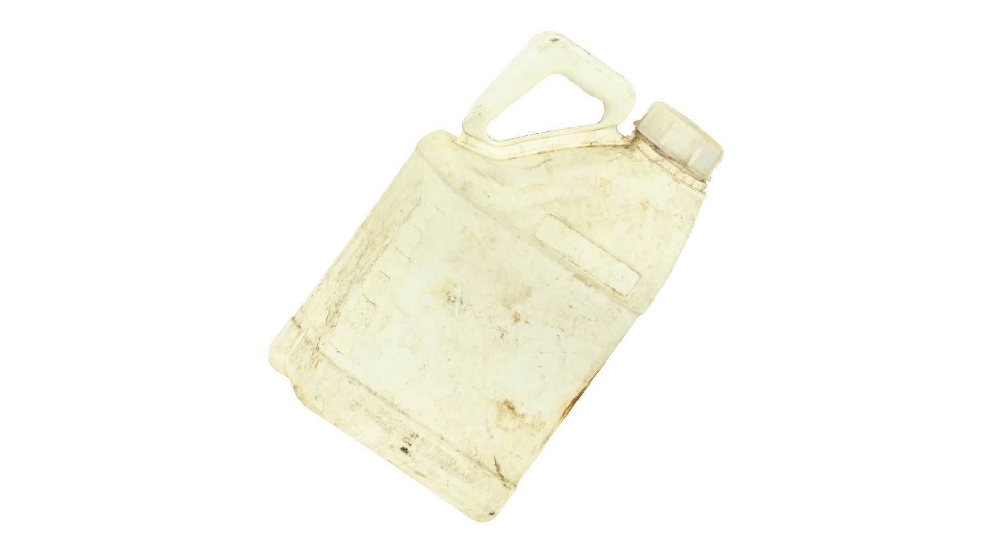 Dirty Plastic Gallon Raw 3D Scan 3D model_2